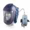 Respirator s dovodom zraka A..